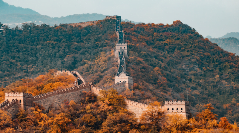 Traversing the Great Wall of China