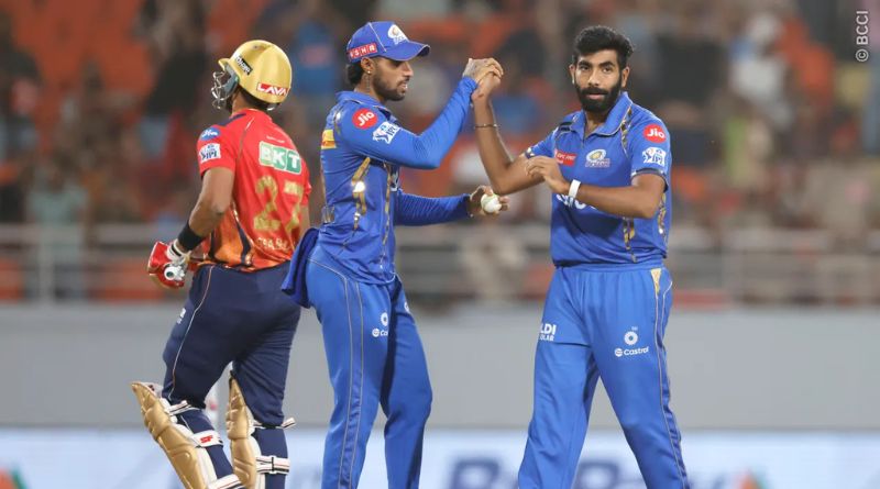 Suryakumar, Bumrah Star as Mumbai Indians Prevail in Thrilling Final-Over Finish Against Punjab Kings