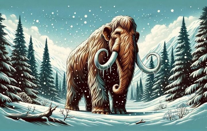 Blog post image for "The Mammoth Discovery: Unveiling 52,000-Year-Old DNA Secrets"