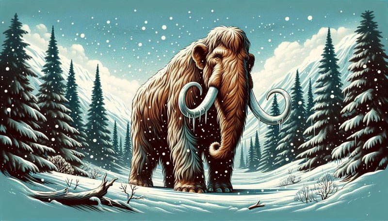 Blog post image for "The Mammoth Discovery: Unveiling 52,000-Year-Old DNA Secrets"