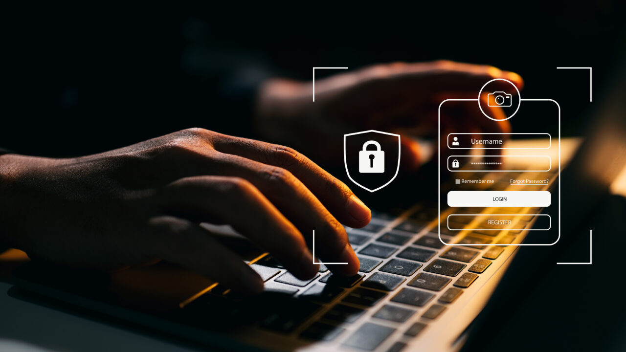 a person taking safety measures from digital crime