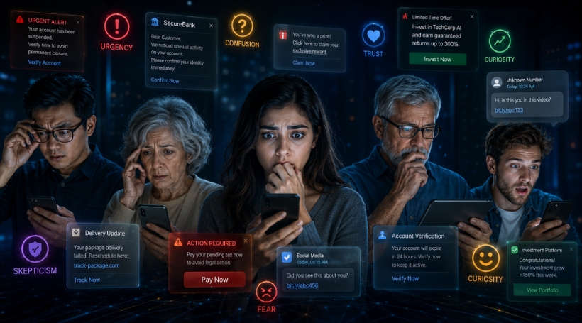 AI-enabled Scams and Cyber Safety for 2026 2 Online scam tactics using emotional manipulation and urgent digital messages