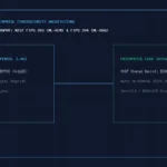 Enterprise hybrid TLS 1.3 key exchange architecture combining X25519 and ML-KEM-768 with ML-DSA-65 authentication